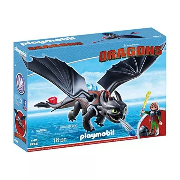Playmobil Dragons Hiccup And Toothless Building Set 9246