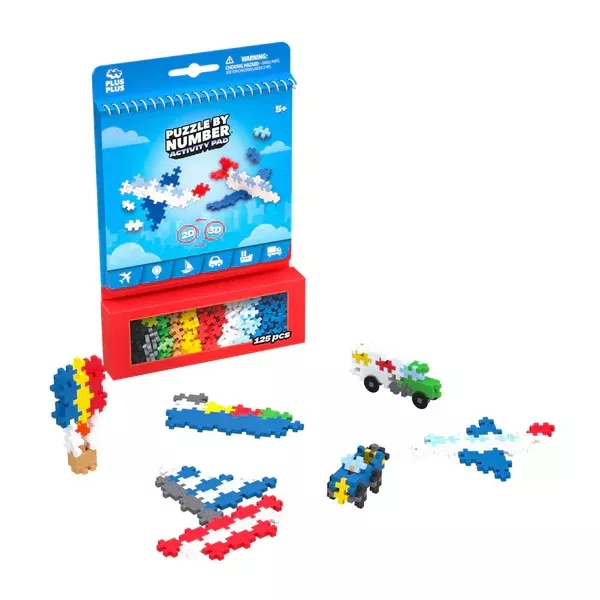 Plus Plus Activity Pad - Transportation