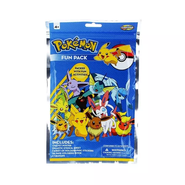 Pokemon Creative Fun Pack Art Craft Set