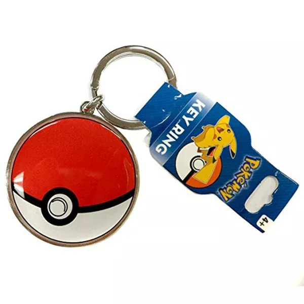 Pokemon Pokeball Metal Keychain