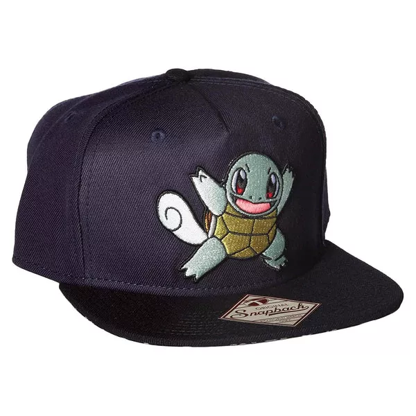 Pokemon Squirtle Color Block Snapback Hat