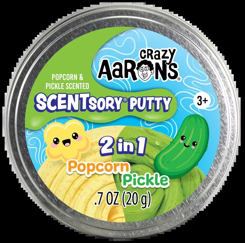 Popcorn and Pickle Thinking Putty - Scentsory Series