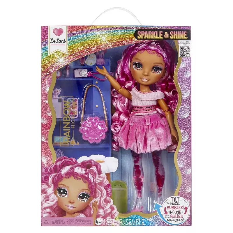 Rainbow High Sparkle & Shine Doll- Pink