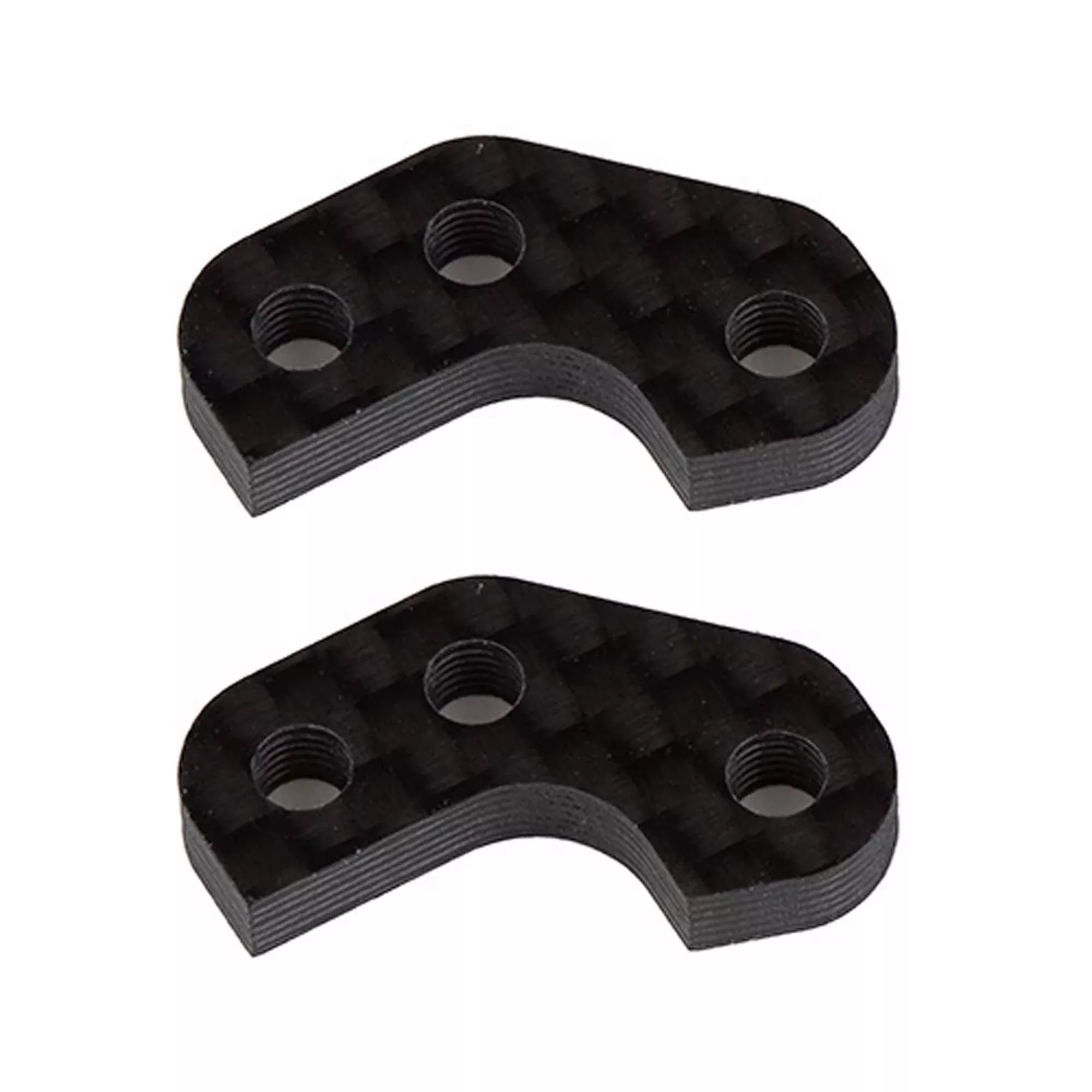 RC10B7 Caster Block Link Mount Set -3mm (ASC92470)