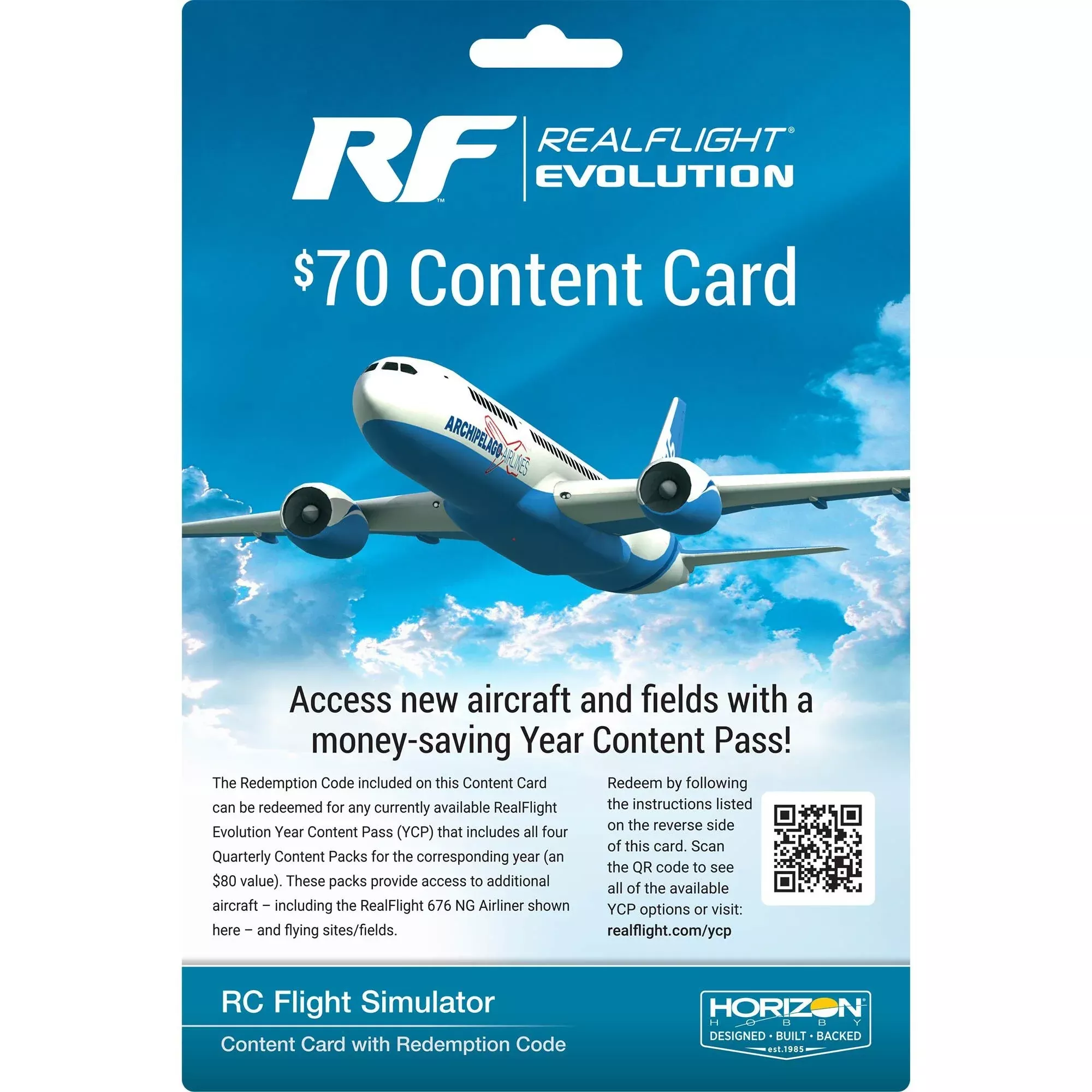 RealFlight Evolution Content Card (RFL2003)