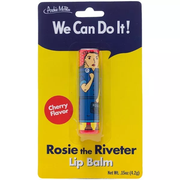Rosie The Riveter Cherry Flavored Lip Balm