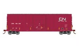 Roundhouse 1498 HO Scale 50' High Cube Plug Door Boxcar Canadian National CN 406258