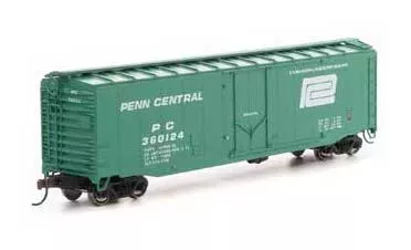 Roundhouse HO Scale 79109 50' Plug Door Boxcar Penn Central PC 360124