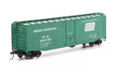 Roundhouse HO Scale 79110 50' Plug Door Boxcar Penn Central PC 360193