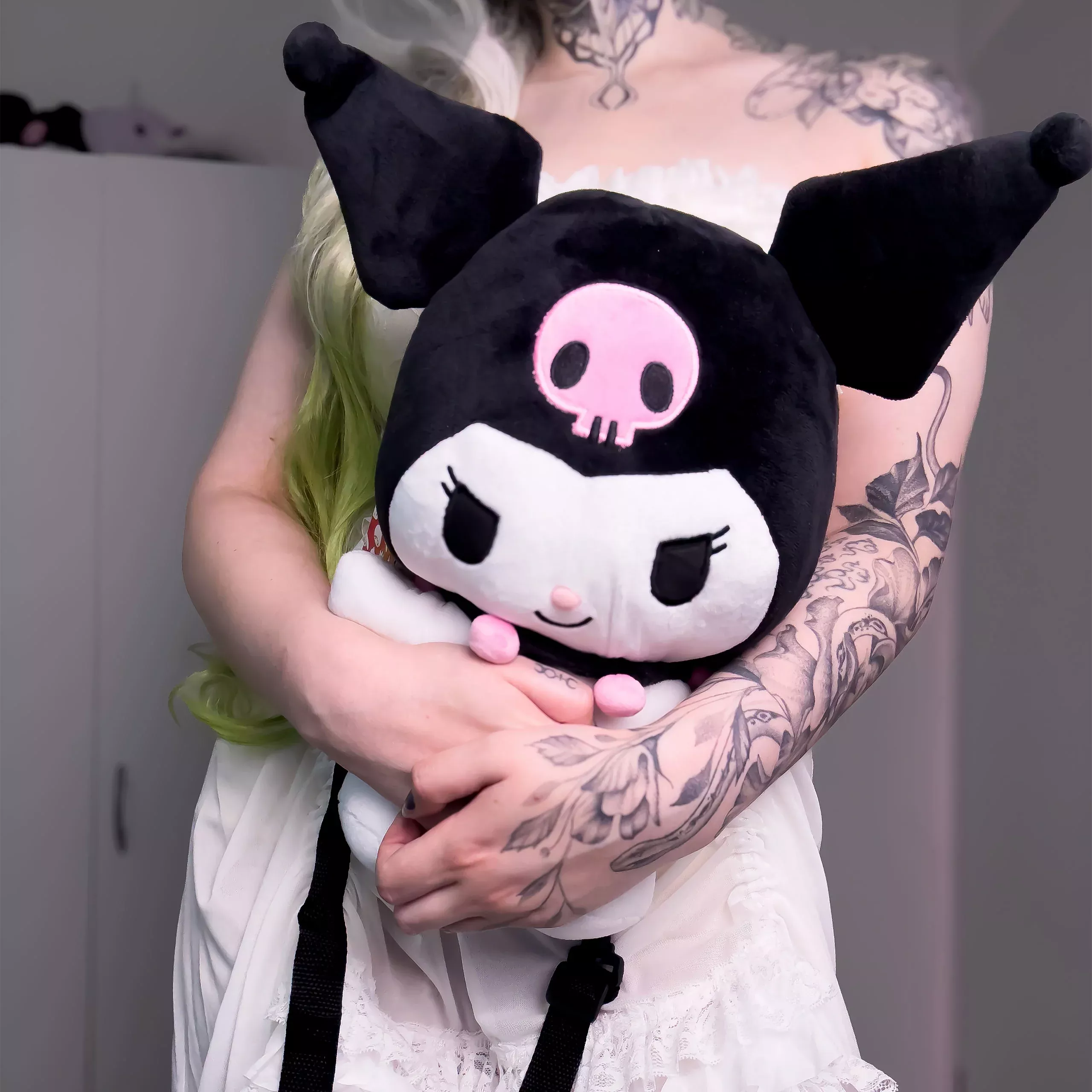 Sanrio - Kuromi Hello Kitty and Friends Plush Mini Backpack