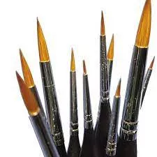 SMS #BSET04 Micro Detailing Synthetic Brush Set (9pce)