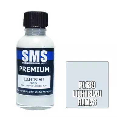 SMS #PL189 Premium LICHTBLAU RLM76 30ml