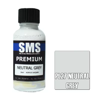 SMS #PL27 Premium Neutral Grey Acrylic Lacquer-30ml