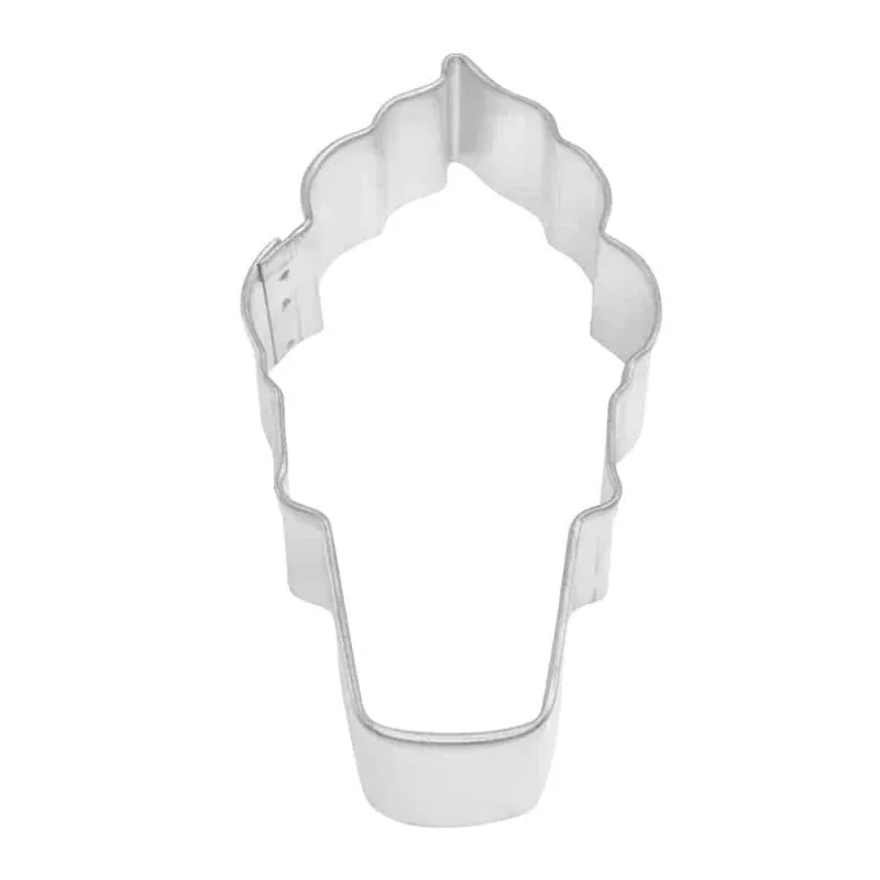 Soft Serve Ice Cream Cone Cookie Cutter - 4