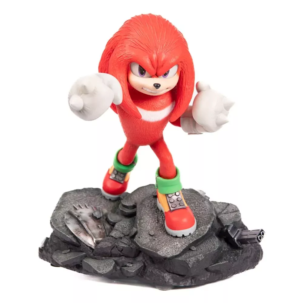 Sonic the Hedgehog 2 Statue Knuckles Standoff 30cm
