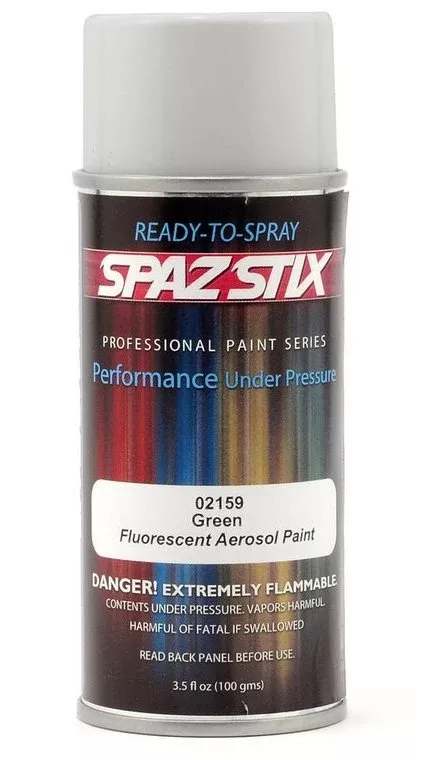 Spaz Stix 02159 Green Fluorescent Paint