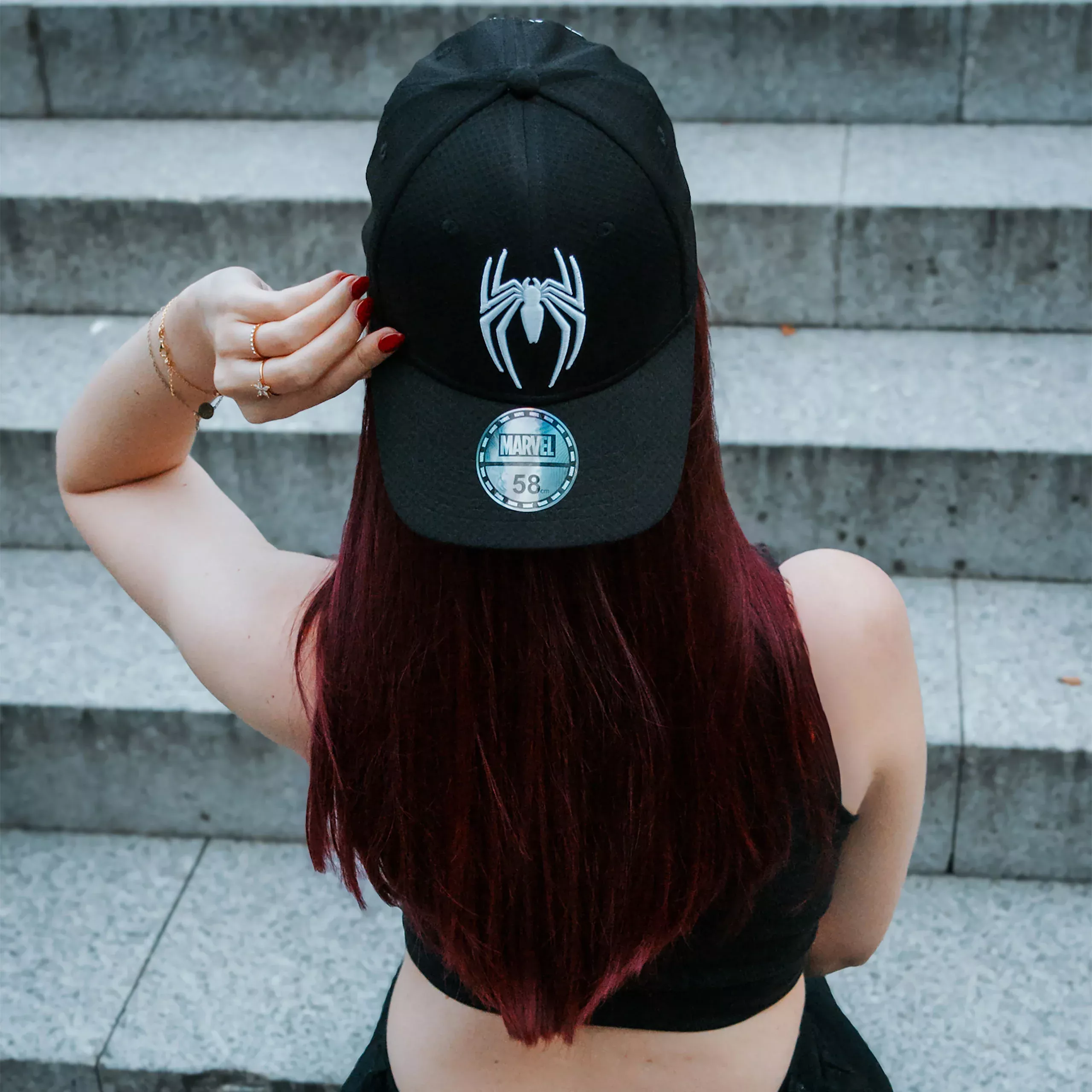 Spider-Man - White Logo Baseball Cap