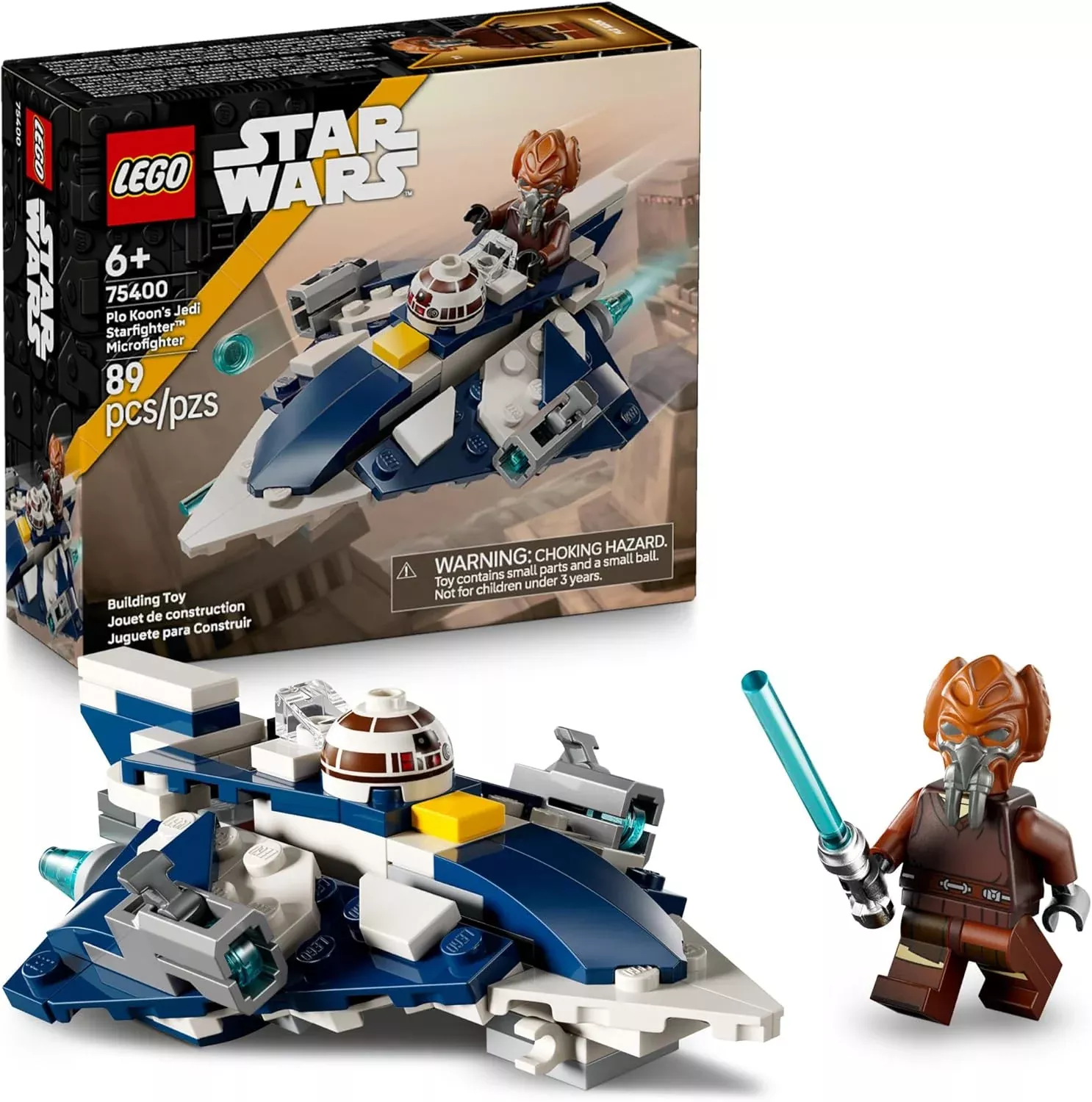 Star Wars Plo Koon’s Jedi Starfighter Microfighte