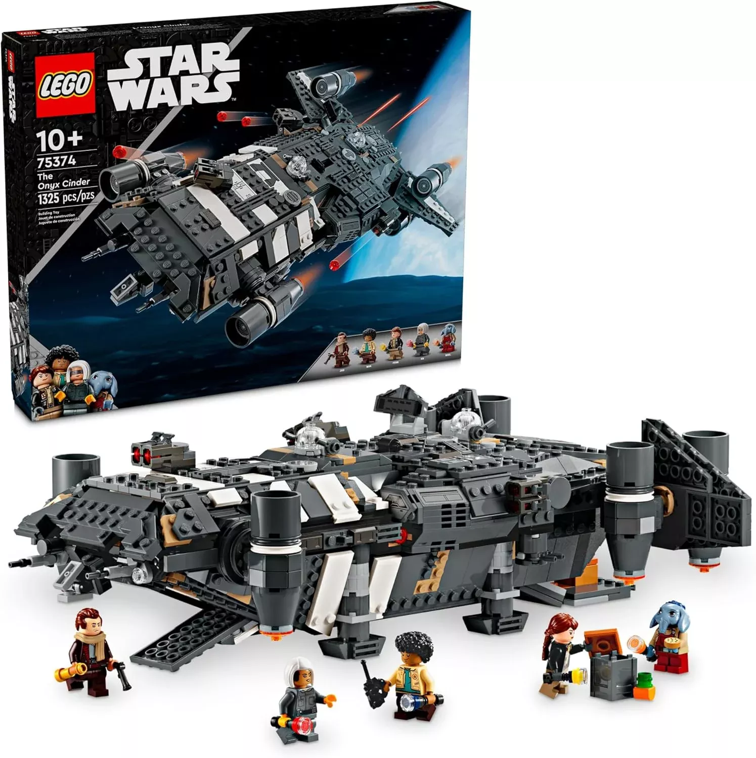 Star Wars Skeleton Crew The Onyx Cinder Spaceship