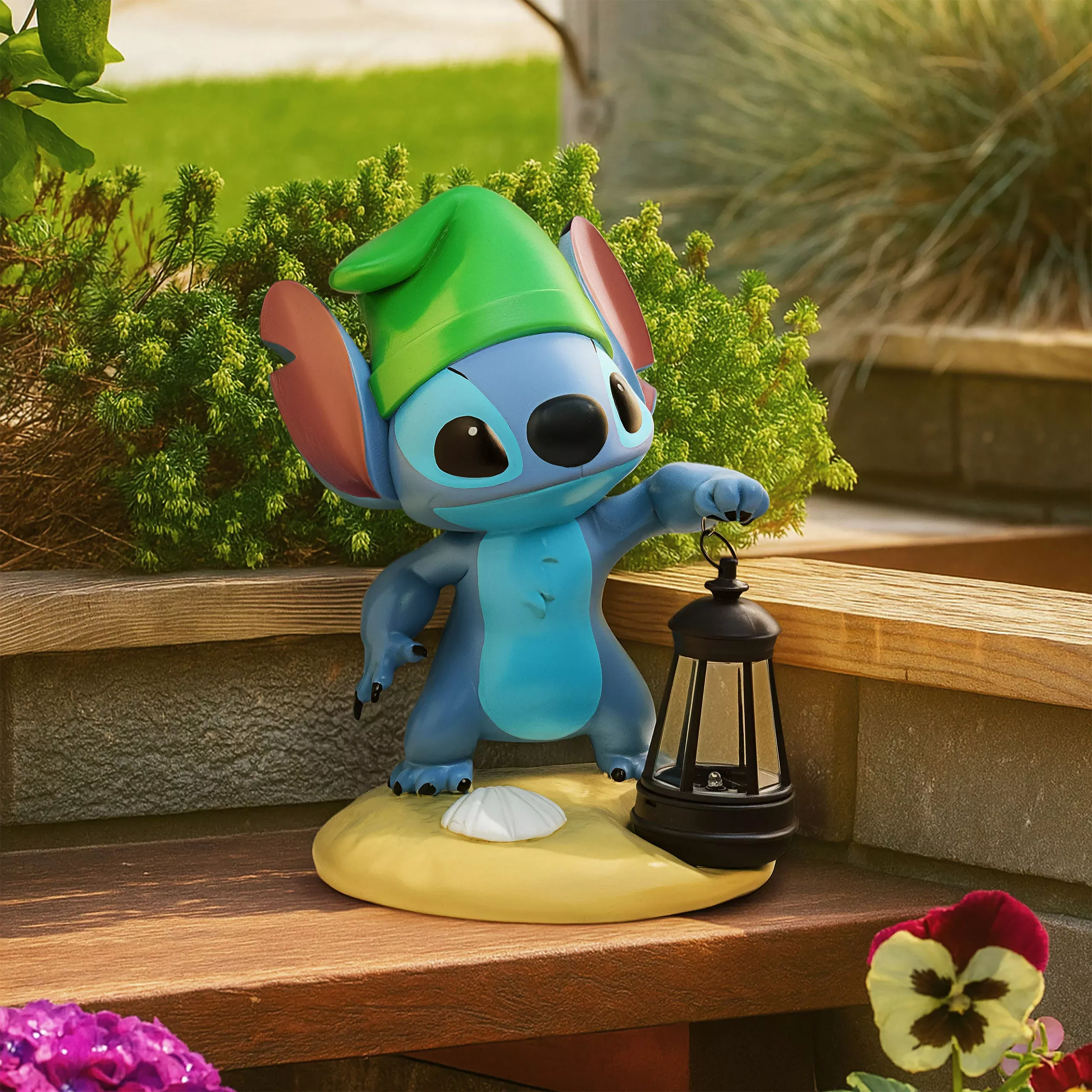 Stitch 3D Solar Lamp - Lilo & Stitch