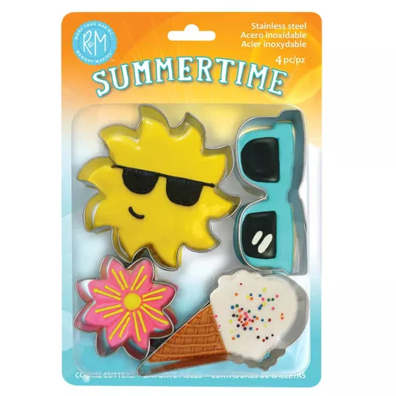 Summertime Cookie Cutter Set - 4 Piece