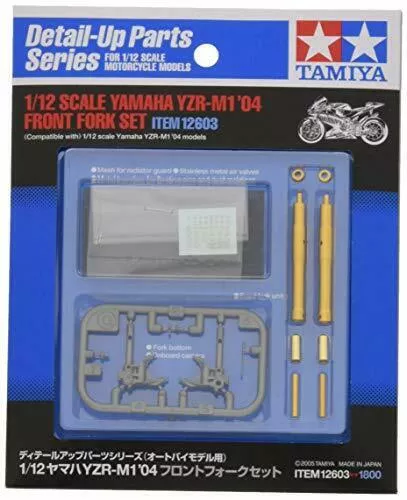 Tamiya Yamaha Yzr-m1 '04 Front Fork Set 1/12 Details Series No. 12603