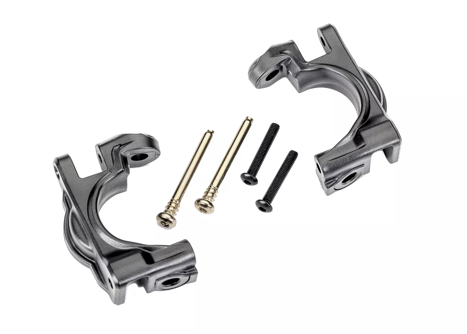 TRAXXAS9032-GRAY CASTER BLOCKS GRAYL&R