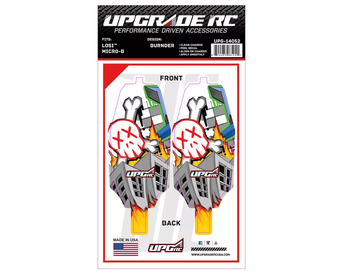 UpGrade RC Chassis Protector for Losi Micro-B (Burner) (2)