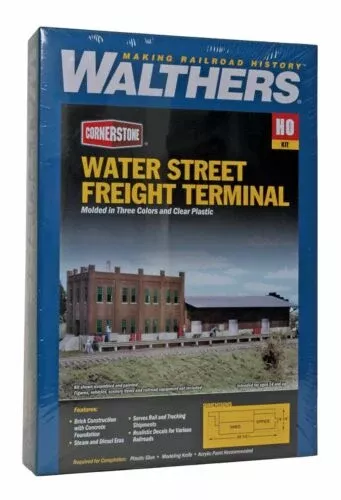 Water Street Freight Terminal -- Kit - 20-1/2 x 6-1/4" 52 x 15.8cm
