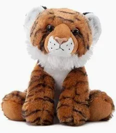 Wild Onez 12" Plush Tiger
