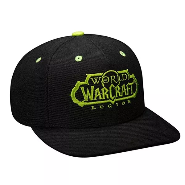World Of Warcraft Legion Darkness Black Snapback Hat