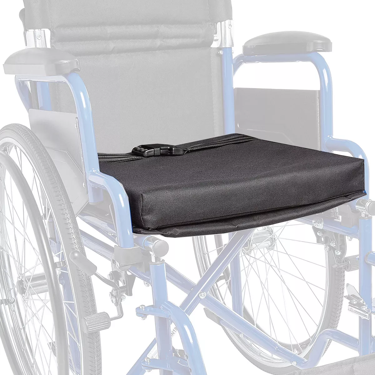 Ziggo 16 Wheelchair Accessory – Seat Cushion Black